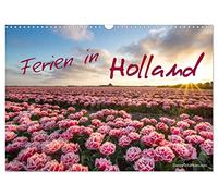 Calendrier 2027 · US Version · Vacances aux Pays-Bas | Pour les amoureux des Pays-Bas et ceux qui rêvent de le devenir · DIN A3 paysage · CALVENDO Calendrier mural