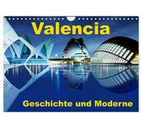 Calendrier 2027 · US Version · Valence - Histoire et modernité | Impressions d'une ville unique · DIN A4 paysage · CALVENDO Calendrier mural