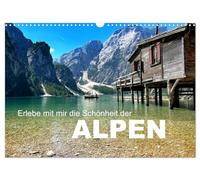 Calendrier 2027 · US Version · Venez découvrir avec moi la beauté des Alpes | Un voyage à savourer · DIN A3 paysage · CALVENDO Calendrier mural