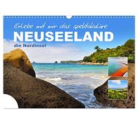 Calendrier 2027 · US Version · Venez découvrir avec moi les merveilles de | la Nouvelle-Zélande · L'île du Nord de la Nouvelle-Zélande séduit par ses… · DIN A3 paysage · CALVENDO Calendrier mural