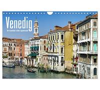Calendrier 2027 · US Version · Venise - La ville de la lagune, d'une beauté | onirique · Venise : un rêve italien immortalisé à travers des images variées · DIN A4 paysage · CALVENDO Calendrier mural