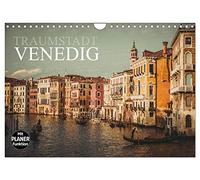 Calendrier 2027 · US Version · Venise, la ville de rêve | La ville de rêve construite dans une lagune, Venise · DIN A4 paysage · CALVENDO Calendrier mural
