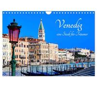 Calendrier 2027 · US Version · Venise : une ville pour les rêveurs | Venise, cette ville lagunaire unique en son genre, séduit les visiteurs par ses… · DIN A4 paysage · CALVENDO Calendrier mural