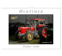 Calendrier 2027 · US Version · Voitures anciennes - Passion des tracteurs | Les tracteurs d'antan : ces machines puissantes et chères à nos cœurs qui… · DIN A4 paysage · CALVENDO Calendrier mural