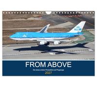 Calendrier 2027 · US Version · Vu d'en haut - Un regard un peu différent | sur les avions · Des images spectaculaires d'avions prises depuis les airs · DIN A4 paysage · CALVENDO Calendrier mural