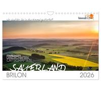 Calendrier 2027 · US Version · Vue aérienne du Sauerland près de Brilon | Nous avons de nouveau pris notre envol pour vous · DIN A4 paysage · CALVENDO Calendrier mural