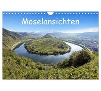 Calendrier 2027 · US Version · Vues sur la Moselle | Un voyage le long de la Moselle, à la découverte de pittoresques villages… · DIN A4 paysage · CALVENDO Calendrier mural