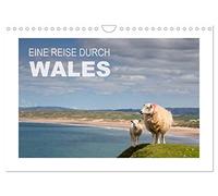 Calendrier 2027 · US Version · Wales/AT-Version | Un voyage à travers l'ouest diversifié de la Grande-Bretagne · DIN A4 paysage · CALVENDO Calendrier mural