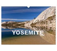 Calendrier 2027 · US Version · Yosemite - États-Unis | 13 superbes photos de voyage prises dans le célèbre parc national du sud-ouest… · DIN A3 paysage · CALVENDO Calendrier mural