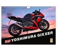 Calendrier 2027 · US Version · Yoshimura Gixxer Édition limitée | L'une des plus belles motos jamais construites, en édition limitée à 200… · DIN A4 paysage · CALVENDO Calendrier mural