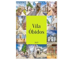 Calendrier 2027 · Vila Óbidos | À l'intérieur des remparts médiévaux, vous découvrirez un véritable dédale de… · DIN A4 portrait · CALVENDO Calendrier mural