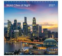 Calendrier 2027 · Villes du monde la nuit