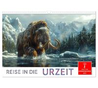 Calendrier 2027 · Voyage dans la préhistoire | Un voyage dans le temps à la découverte du passé du monde animal · DIN A3 paysage · CALVENDO Calendrier mural