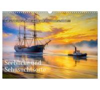 Calendrier 2027 · Vues sur le lac et lieux de rêve | Une danse mêlant couleurs, lumière et liberté sans limites · DIN A3 paysage · CALVENDO Calendrier mural