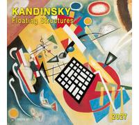 Calendrier 2027 Wassily Kandinsky Structures flottantes (TS) + offert un agenda de poche