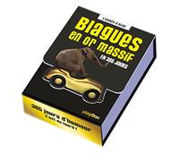 Calendrier 365 blagues en or massif - L'Année à Bloc