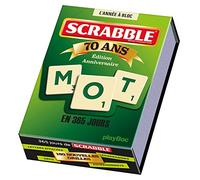 Calendrier 365 jours avec Scrabble - L'Année à Bloc