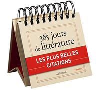 Calendrier - 365 jours de littérature avec Gallimard