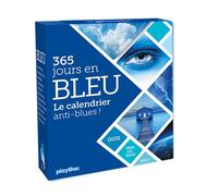 Calendrier 365 jours en bleu: pour une année anti-blues