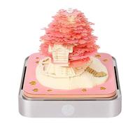 Calendrier 3D 2026-3D - Bloc-notes 2026 - Décoration de bureau - Bloc-notes - Art et bricolage - Accessoire de bureau - Pour anniversaire, Noël, adultes, bureau, école