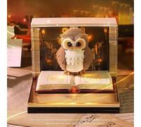 Calendrier 3D 2026, bloc mémo 3D, notes adhésives, en forme de chouette, en forme de chouette, bloc-notes en forme de chouette, pour habitudes, journal, marque-page