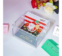 Calendrier 3D 2026 | Bloc-notes créatif 3D Père Noël | Bloc-notes autocollantes | Pour la maison, le bureau, les vacances, les voyages, l'école, la chambre à coucher, la chambre d'enfant, les fêtes