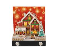 Calendrier 3D 2026, calendrier 3D à faire soi-même, bloc-notes avec lumières, sculpture en papier, œuvre d'art détachable, post-autocollant pour bureau, maison, cadeaux décoratifs