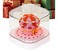 Calendrier 3D 2026 | Calendrier de Bureau 2026 Art Floral 3D Rose,Accessoire Bureau Sculpture Papier Décoration - Pour École Étagère Table Travail Noël Nouvel An Femmes Enseignantes Étudiantes