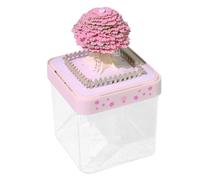 Calendrier 3D 2026 - Cherry Blossoms Art Bloc Avec Boîte En Acrylique | Sculpture Du Calendrier Des Notes De Mémo | Signon De Colle Pour La Planification, Le Dossier, Le Signet, Le Bureau, Le Cadeau,