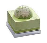 Calendrier 3D 2026 De Bureau - Style Globe, Décoration De Bureau, Planificateur Quotidien Détachable, Ornement De Table Éducatif, Calendriers Rotatifs Avec Design Interactif | Pour Appartement