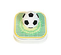 Calendrier 3D 2026, Décoration de bureau en forme de football, Bloc-Notes Décoratif pour Bureau, pour Maison École Salle de Réunion Cadeau Anniversaire Noël