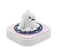 Calendrier 3D 2026 Sculpture en papier Ghost Tear-Away Memo Pad Calendrier avec lumière, décoration de bureau, accessoire de planification pour chambre à coucher, étagère, appartement