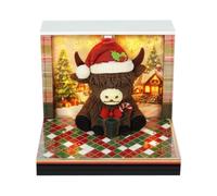 Calendrier 3D 2027 250 Feuilles Bloc Mémo Sculpture En Vache De Noël | Calendrier de Bureau Bovin Festif Pour Bureau Entreprise École Salon Espace Étude Salle De Classe