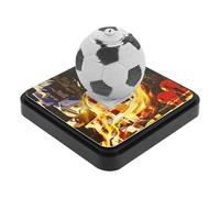 Calendrier 3D à déchirer 2026 365 jours Calendrier de bureau avec lumières Socle Utilisez des sculptures en papier d'art Time Piece Calendar pour créatifs Cadeaux de Noël (Football)