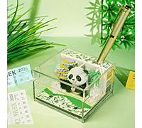 Calendrier 3D Année 2026 | Rappels Avec Dessin De Panda | Calendrier Avec Pages Détachables,Pour L'école La Maison Les Professeurs Les Vacances Et L'Entraînement