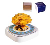 Calendrier 3D, bloc notes arbre et métiers - Calendrier 3D sculpté papier art décoration bureau | Pour bureau, école, dortoir, appartement, étudiant, , famille, Noël, Nouvel An