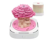 Calendrier 3D - Bloc-notes cabane dans les arbres | Bureau Calendrier Ornement Papier Sculpture Papier Sculpture Bloc-notes détachable pour étudiants, enseignants, adolescents, garçons, filles