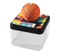 Calendrier 3D - Calendrier 3D Basketball Tear -Away | 8,7 x 8,7 x 6,6 cm Organiseur de programmes de tableau de bord pour le bureau pour le réfrigérateur familial en vacances de Noël