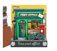 Calendrier 3D Détachable - Bloc-Notes Sculpture Poste USA, 8x4.7x9cm Papier 160 Pages, Décoration Gravée, Unité 240g | Ornement Bureau pour Professionnels & Amateurs d'Architecture