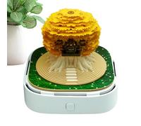 Calendrier 3D, Fortune Tree House 2026 Calendrier de bureau, bloc-notes de table décoratif créatif pour studio salon entrée cadeau pour adultes amis