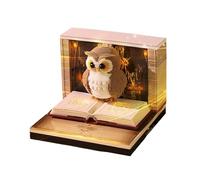 Calendrier 3D Owl 2026, Expérience Artistique Interactive, 8,5x8,5x6,8 Cm, Mini-calendrier De Bureau De Déchirure 3D, Blocage-cale De Sculpture En Forme De, Choix De Cadeau, Pour Thanksgi