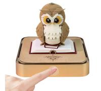 Calendrier 3D - Statue de hibou en papier détachable 2026, calendrier 3D en papier pour étudiants, adolescents, enfants, garçons, filles, adultes, bibliothèque, table de chevet, table basse