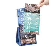 Calendrier à arracher 2026 - Planificateur de mots positifs | Calendrier de bureau à défi hebdomadaire | pour la maison, le lieu de travail, le dortoir d'étudiant, la maison, la chambre à coucher, le