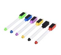 Calendrier acrylique transparent pour réfrigérateur - Tableau mensuel hebdomadaire effaçable à sec avec tableau blanc magnétique et stylos, calendrier réinscriptible pour réfrigérateur