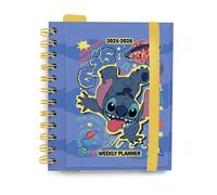 Calendrier/Agenda hebdomadaire Disney Stitch A5 2025/2026