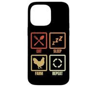 Calendrier agricole Culture Coque pour iPhone 14 Pro Max