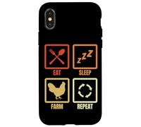 Calendrier agricole Culture Coque pour iPhone X/XS