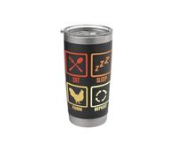 Calendrier agricole Culture Gobelet isotherme en acier inoxydable double paroi