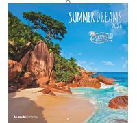 Calendrier Alpha Edition Summer Dreams 2026 30,2 x 0,6 x 30,4 cm