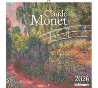 Calendrier Alpha MONET 2026 30,2 x 0,6 x 30,4 cm